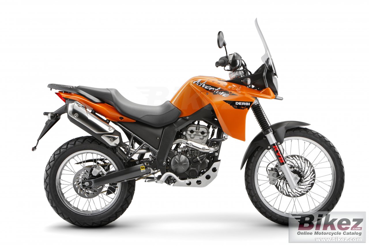 Big Derbi terra adventure 125 picture and wallpaper from Bikez.com